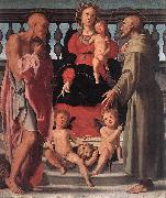 Madonna and Child with Two Saints